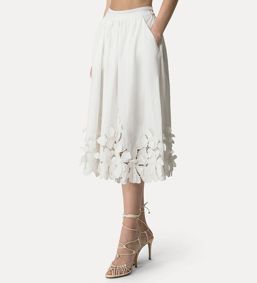 13607_My Skirt - "En Fleur" - Nero