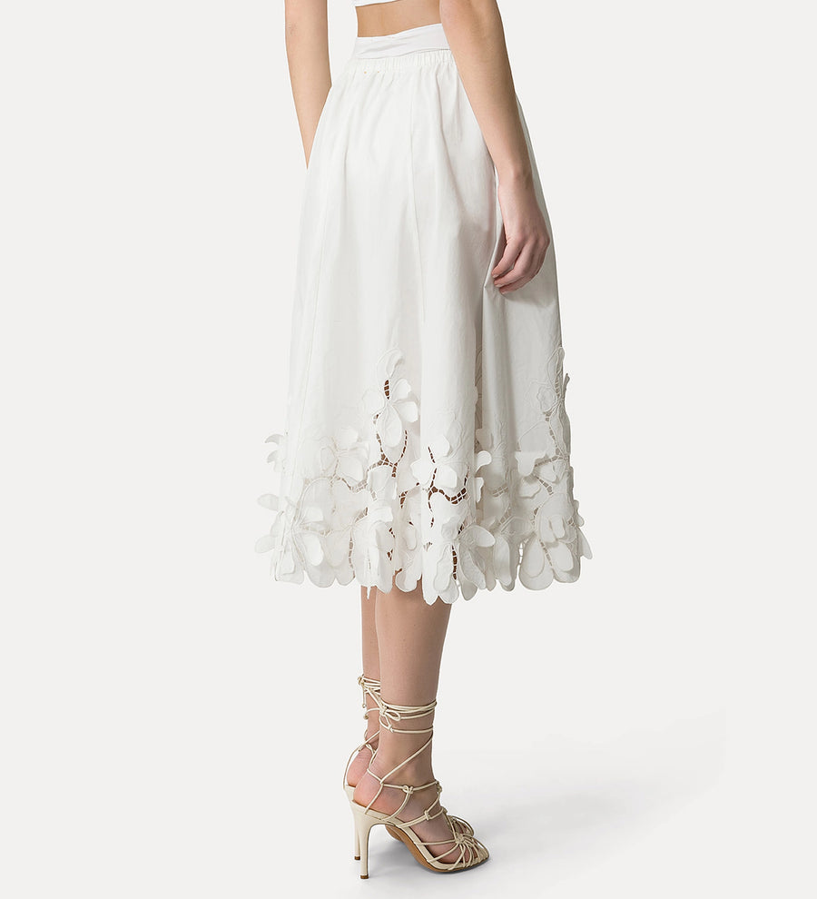 13607_My Skirt - "En Fleur" - Nero