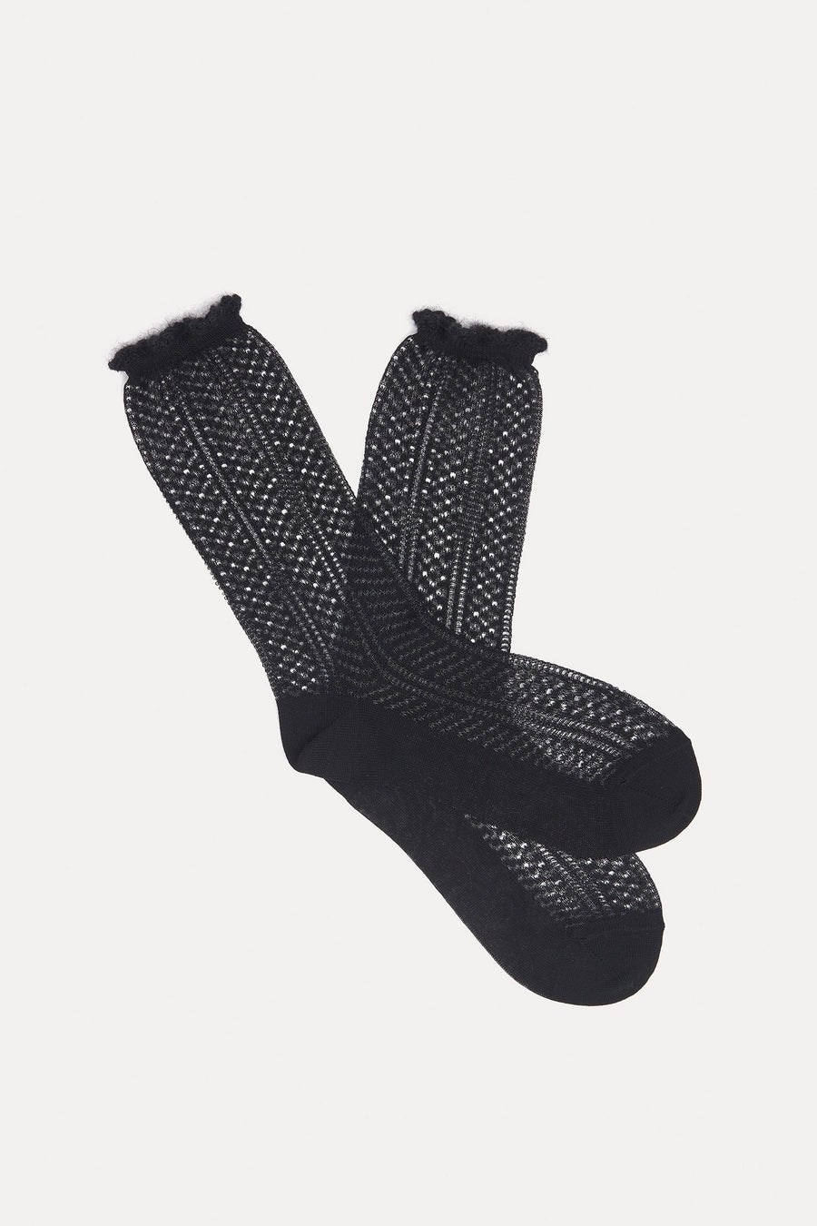 14203_My Perforated Socks - Nero