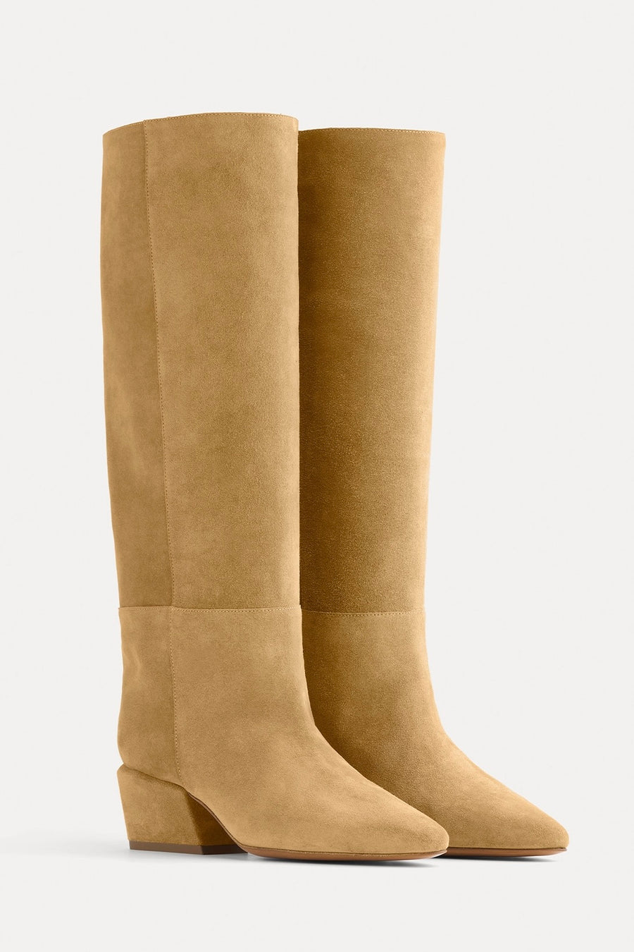 14212_My Shoes - Tall Boot in Suede - Ambra