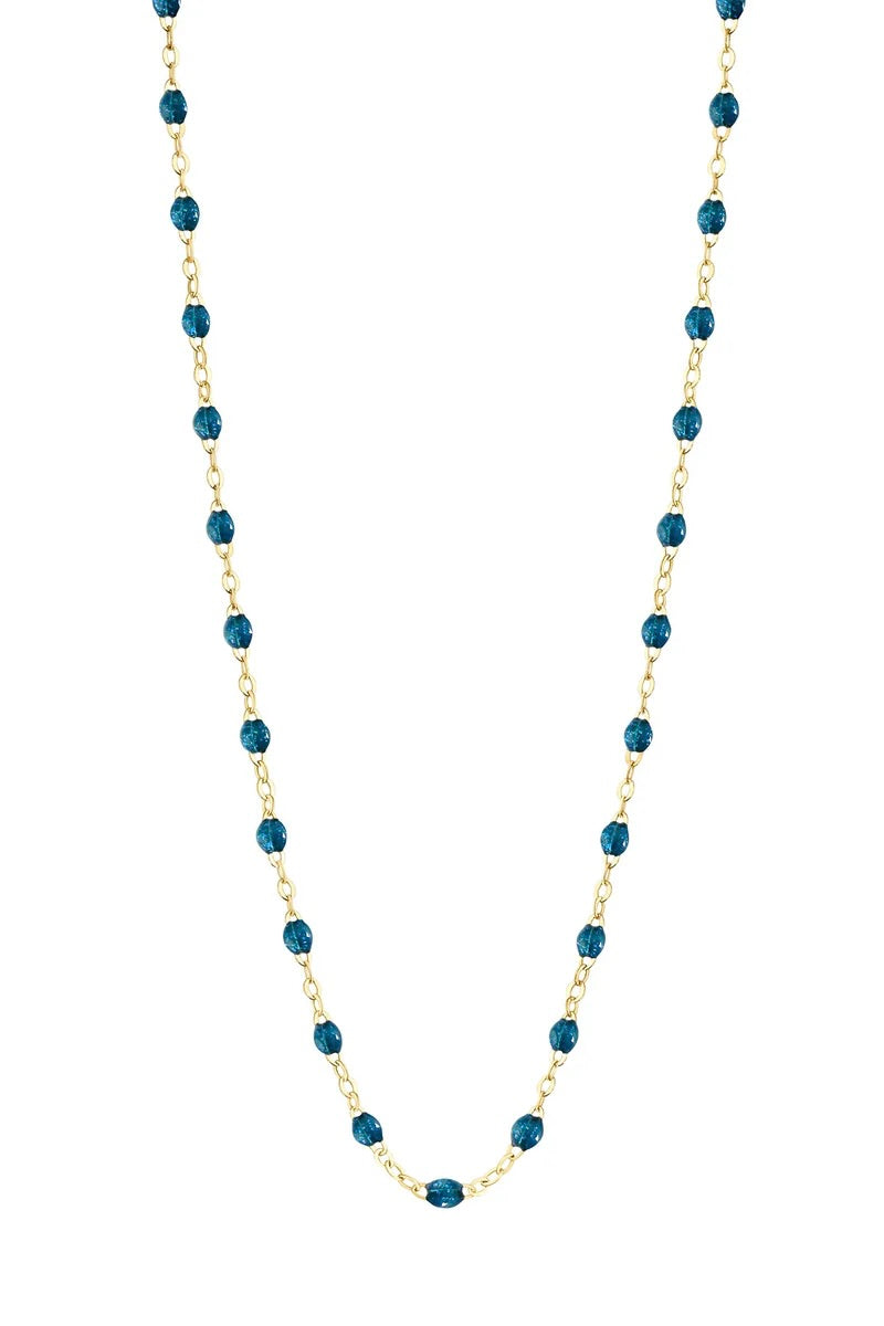 16.5" Classic Gigi Necklace - Jungle + Yellow Gold
