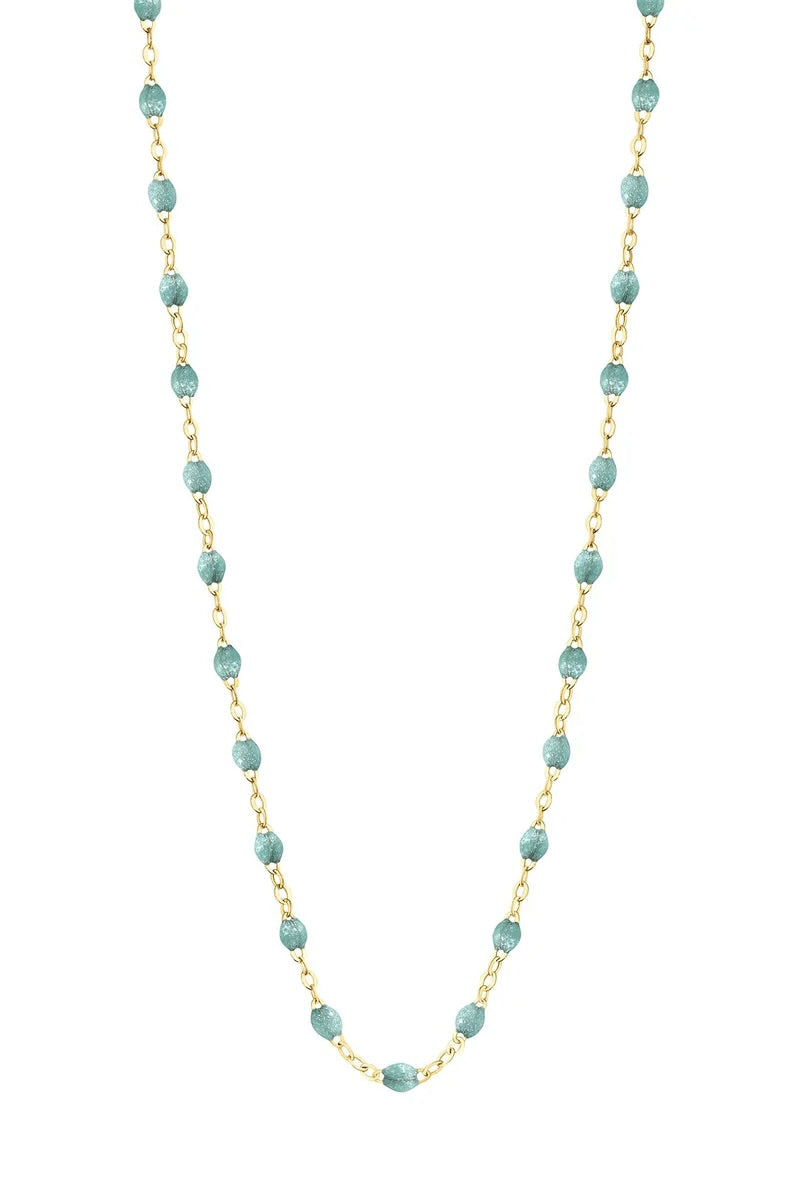 16.5" Classic Gigi Necklace - Iceberg + Yellow Gold (Copy)