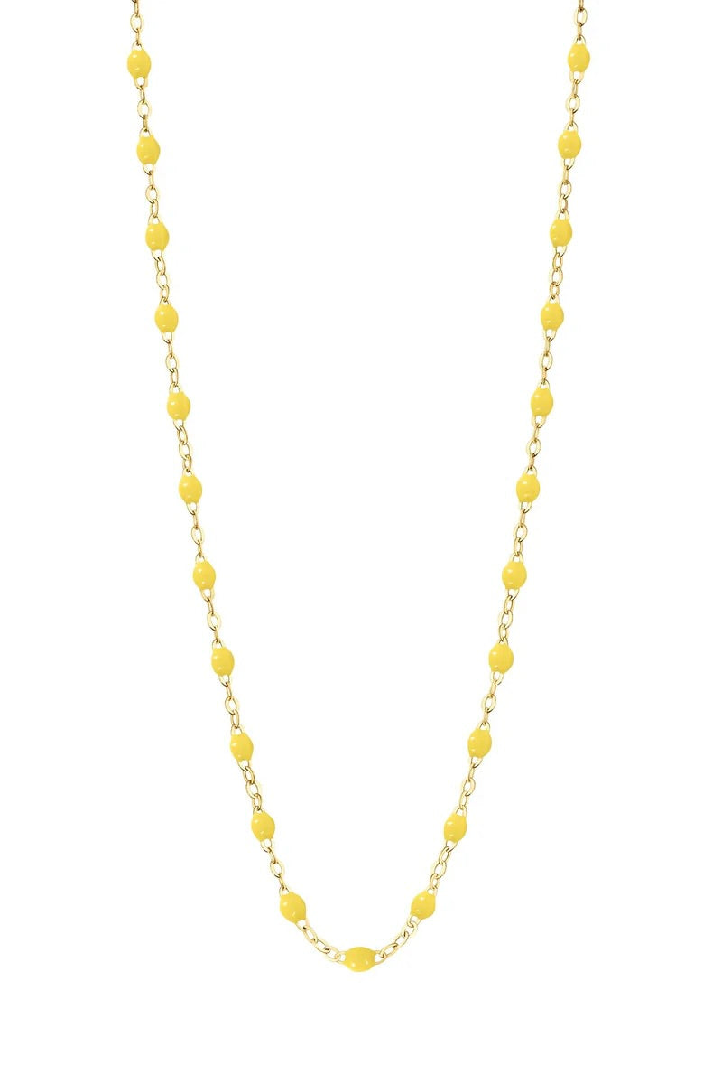 16.5" Classic Gigi Necklace - Lemon + Yellow Gold