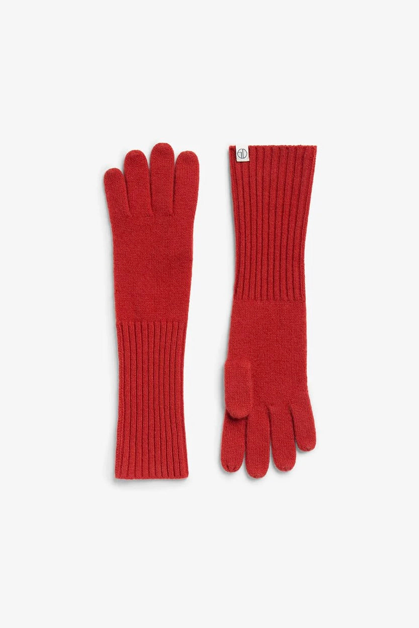 Cashmere Gloves - Red