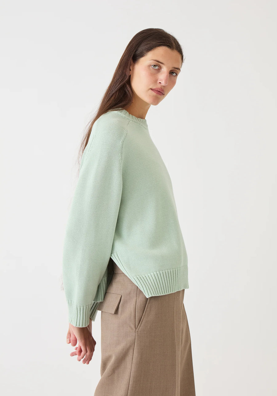 Haruhi Cotton Sweater - Mint