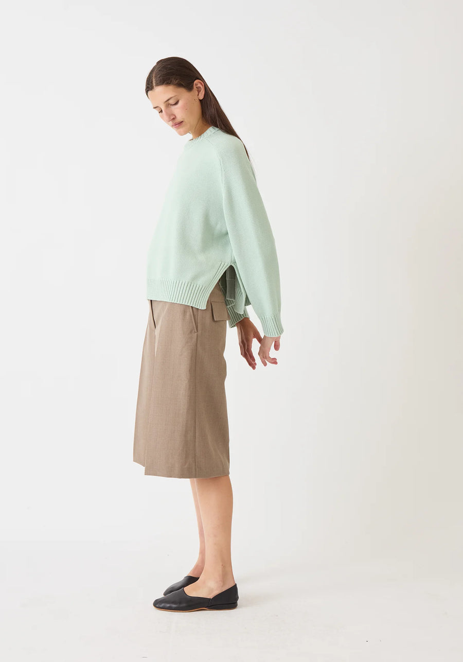 Haruhi Cotton Sweater - Mint