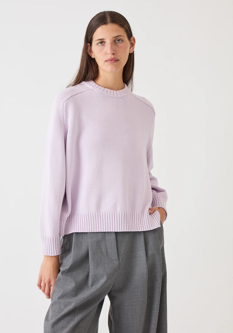 Haruhi Cotton Sweater - Burgundy