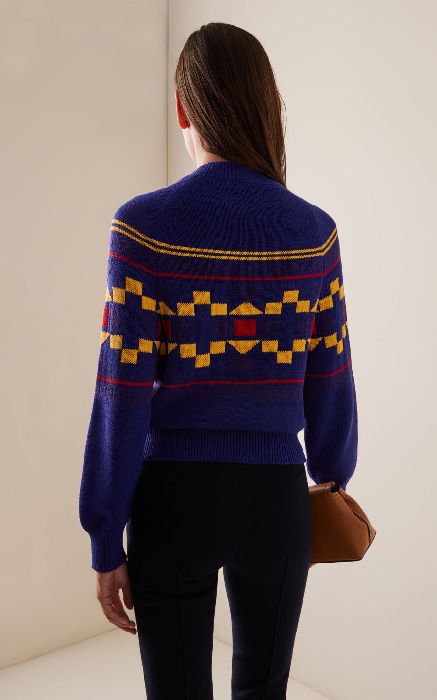 Lara Sweater - Royal Combo (By Phone Order Only)