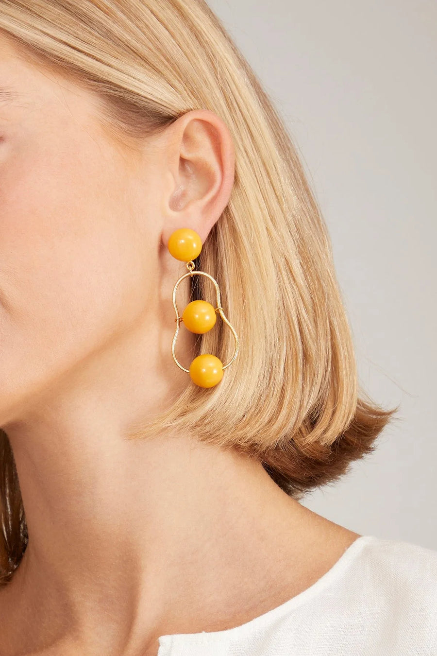 Orwell Earring - Yellow