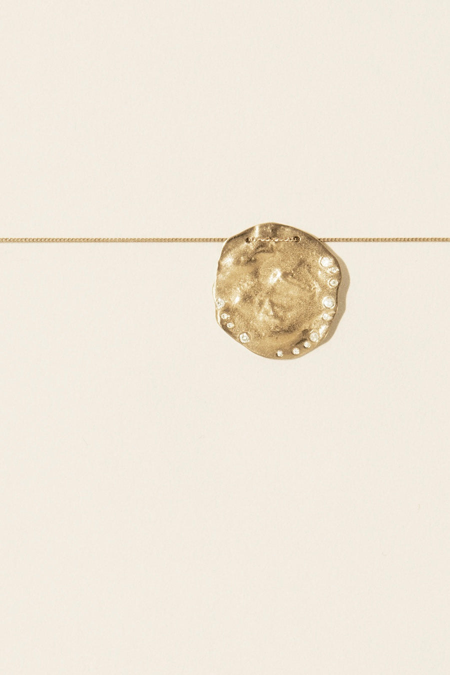 Izia Necklace - 14K Rose Gold + 9K Yellow Gold