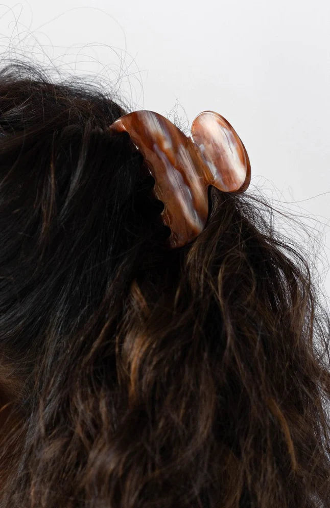 Small Couture Jaw - Classic - Caramel Horn