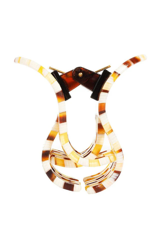 Large Double Tooth Jaw - Classic - Damier