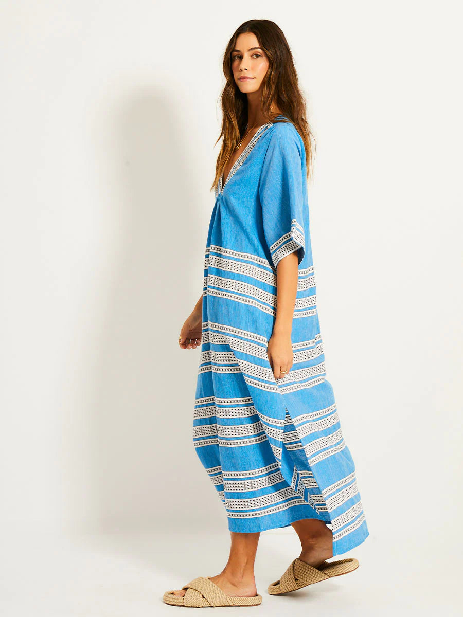Edna V-Neck Dress - Amira Baltic