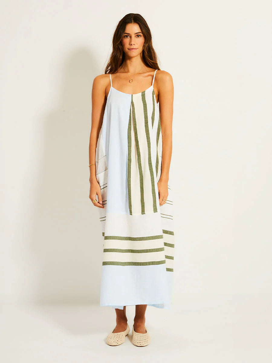 Nia Slip Dress - Entoto Sage