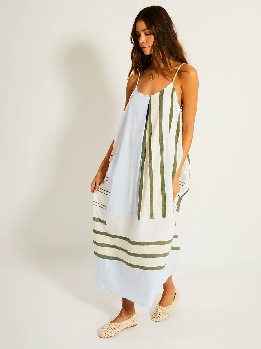 Nia Slip Dress - Entoto Sage