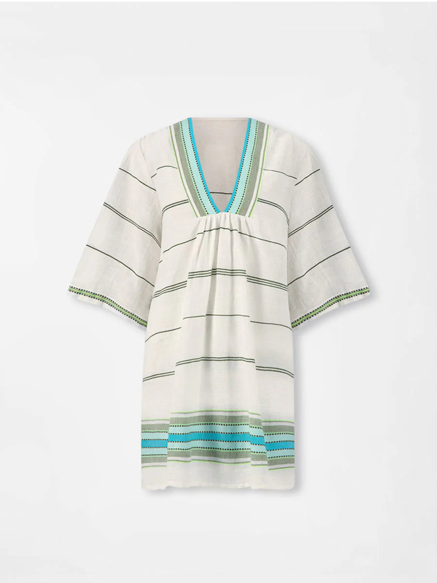 Belkis V-Neck - Genet Mint