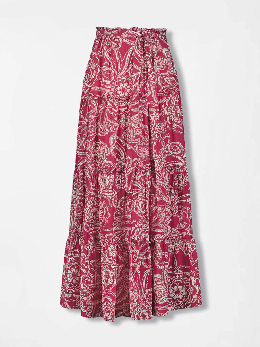 Sanaa Skirt - Maraki Ruby