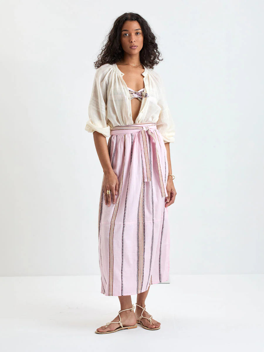 Tola Skirt - Munit Pink