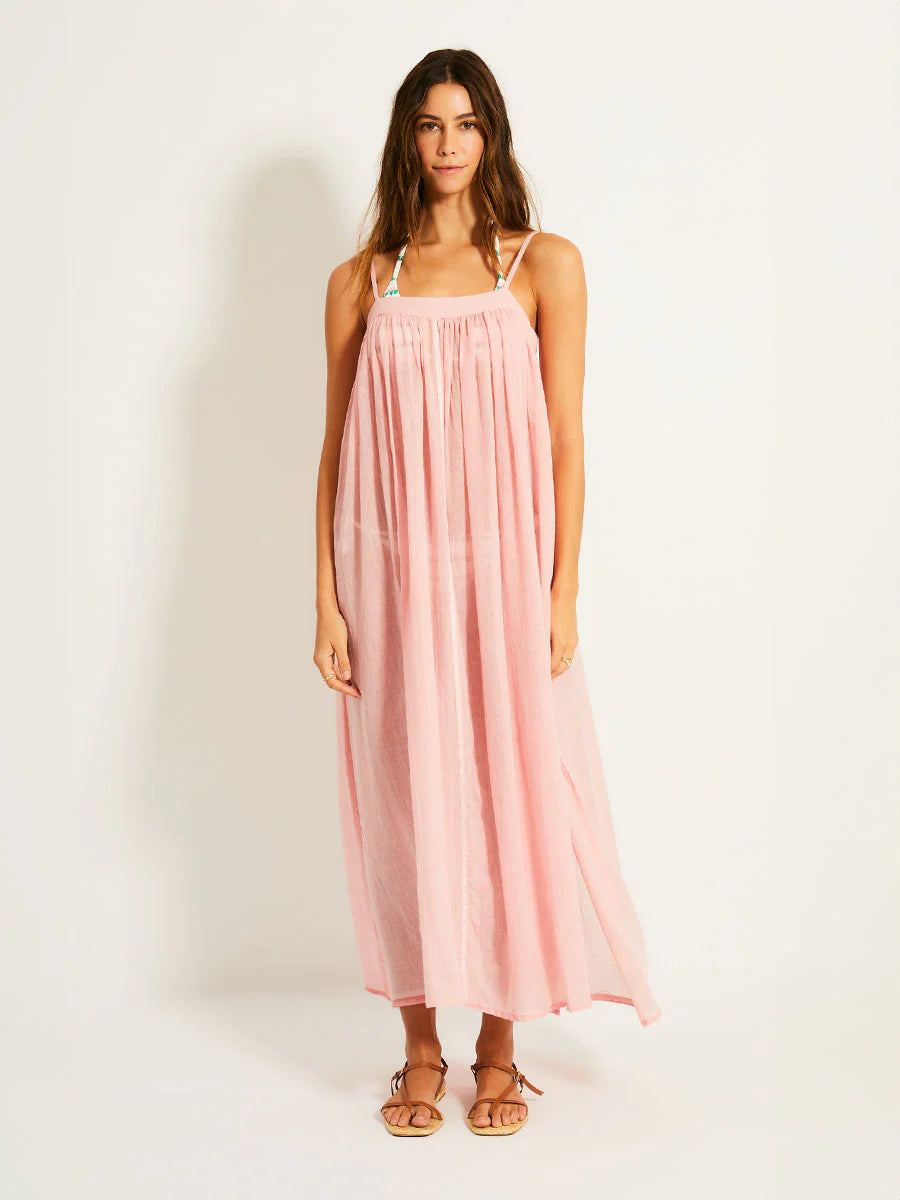 Eda Slip Dress - Nefas Rose