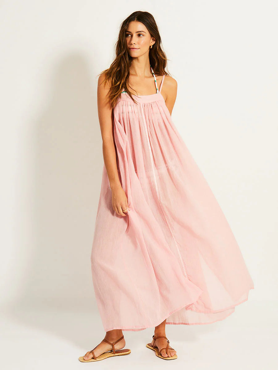 Eda Slip Dress - Nefas Rose