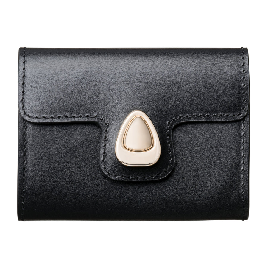 Astra Compact Wallet - Black