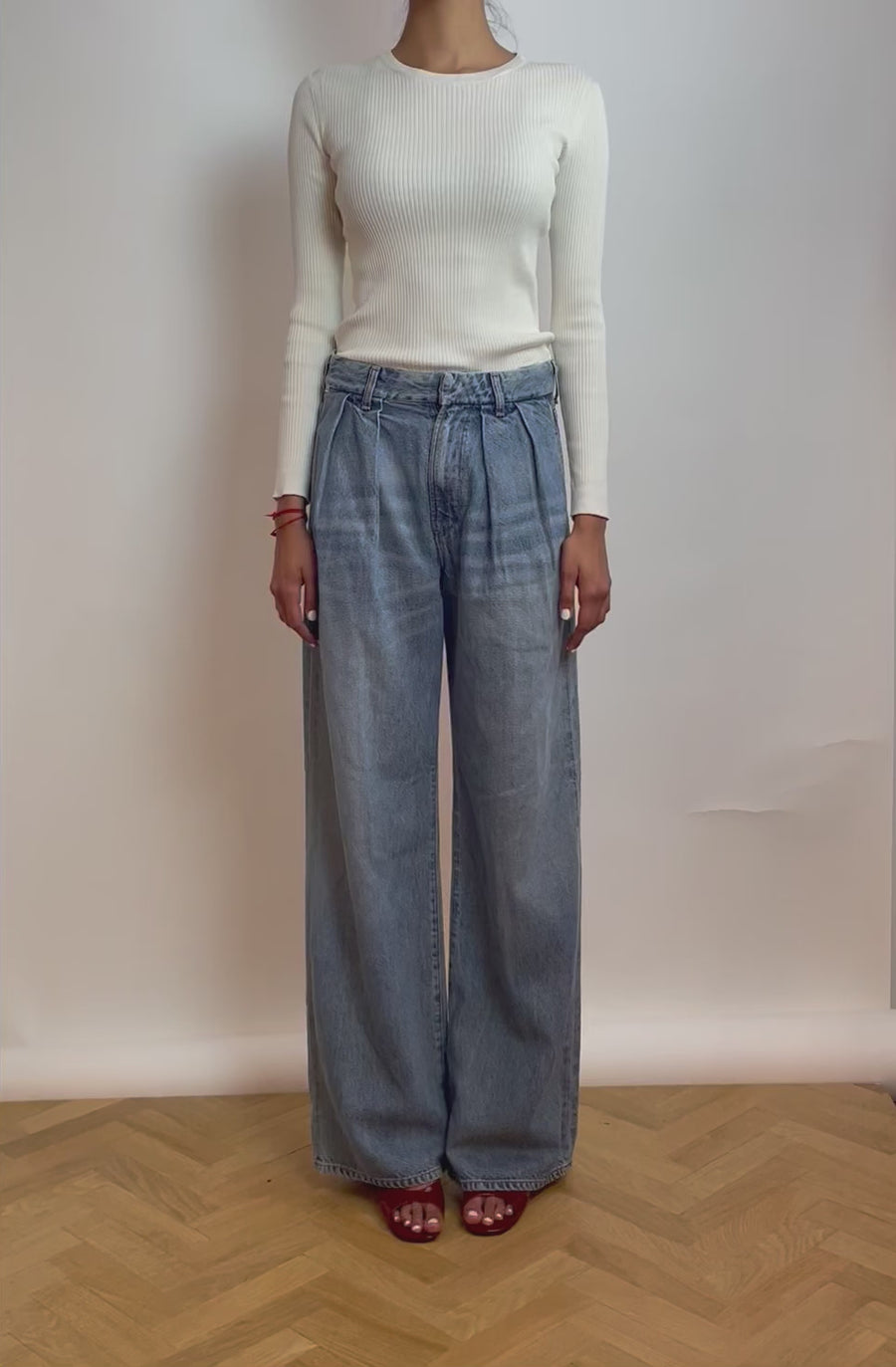 Petra Pleated Trouser - Nensi