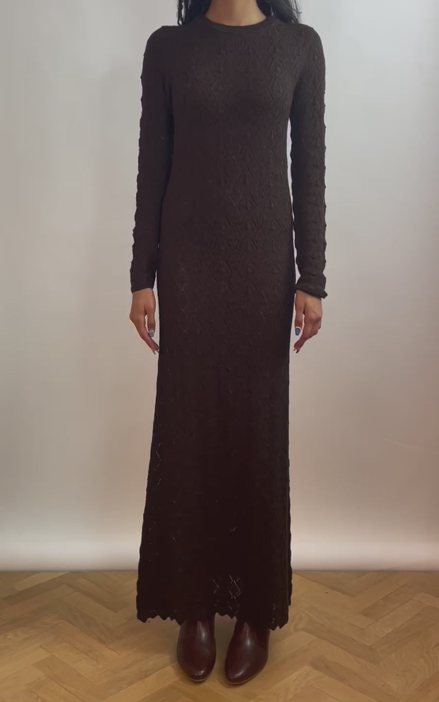 Aurela Dress - Espresso