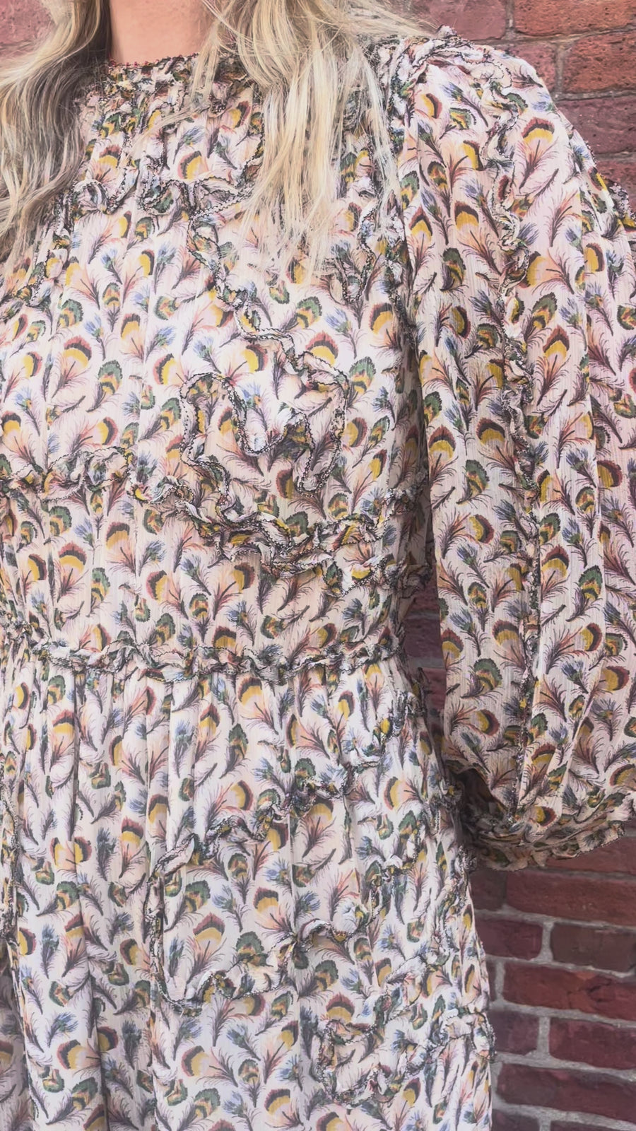 Iona Silk Long Dress - Swam