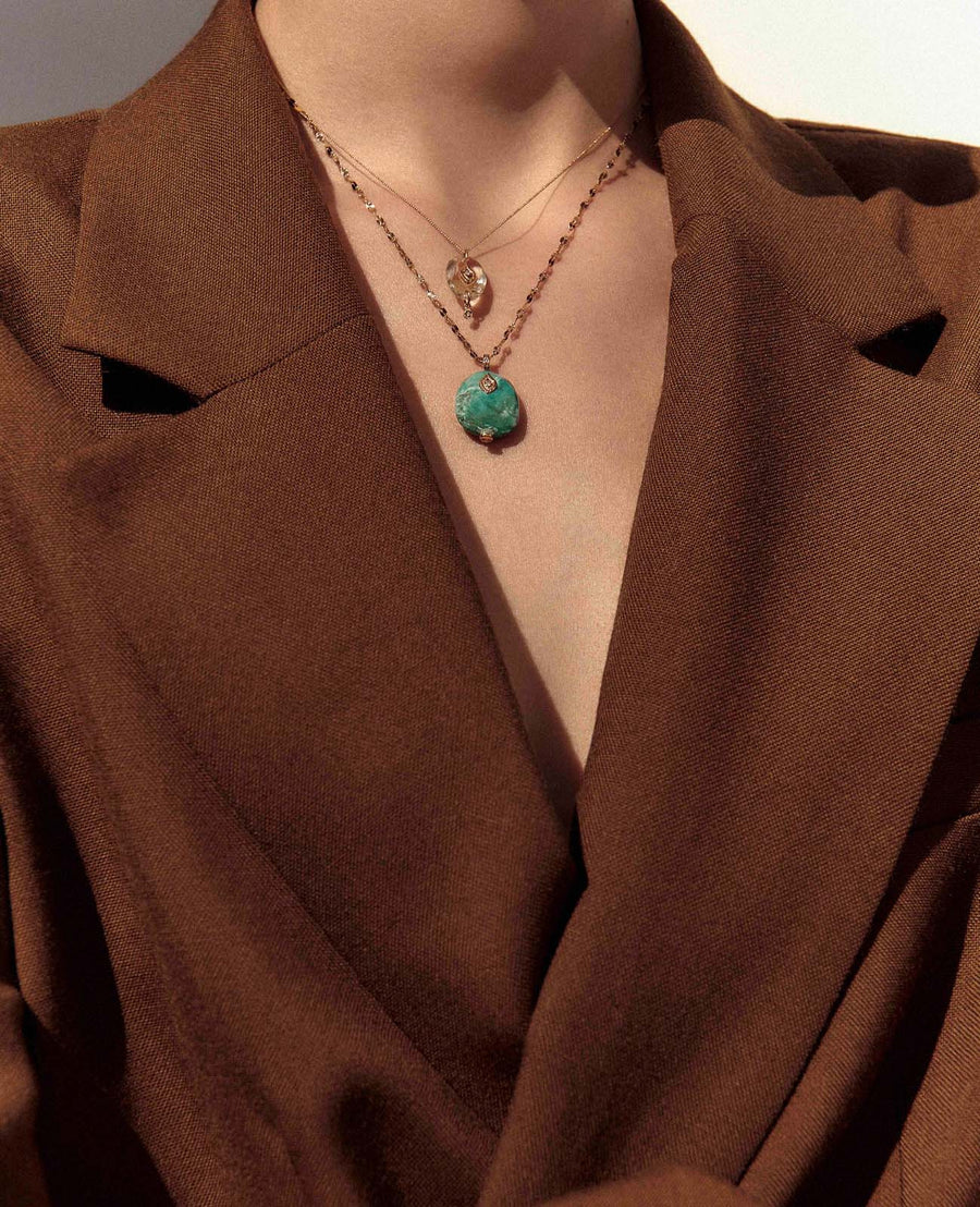 Souad Necklace - Amethyst