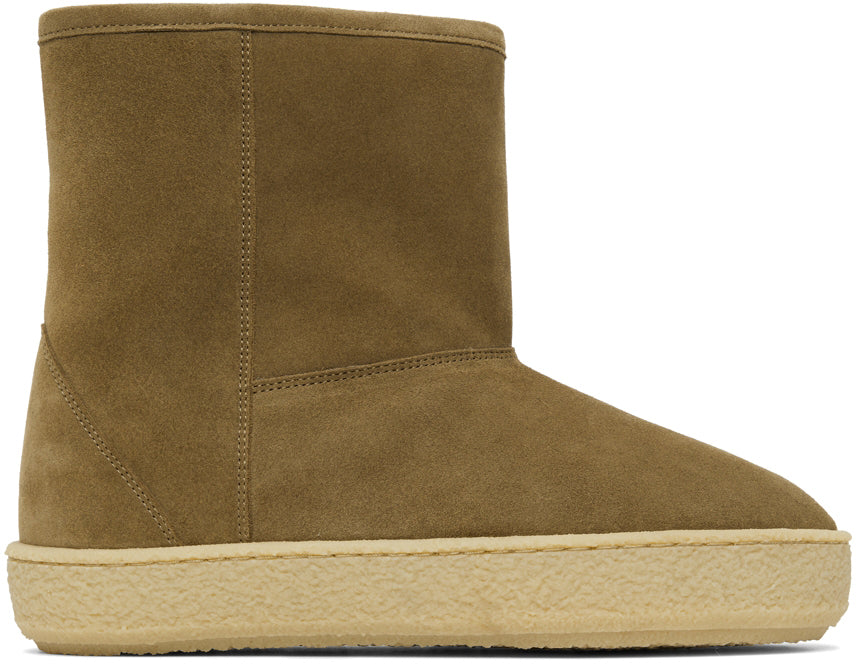Frieze Boots - Taupe