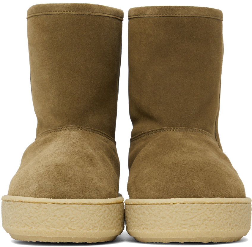 Frieze Boots - Taupe