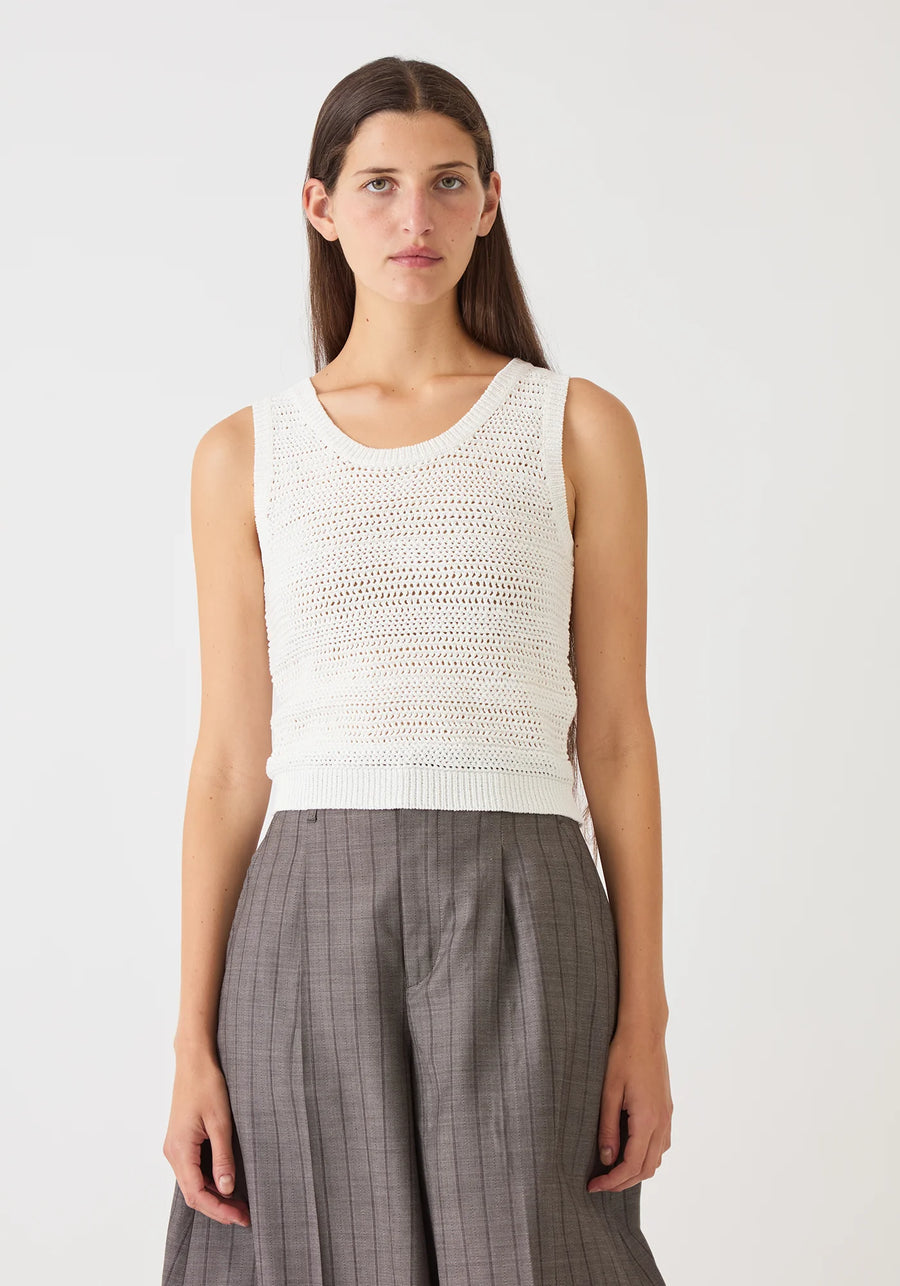 Taylor Cotton Top - Off-White