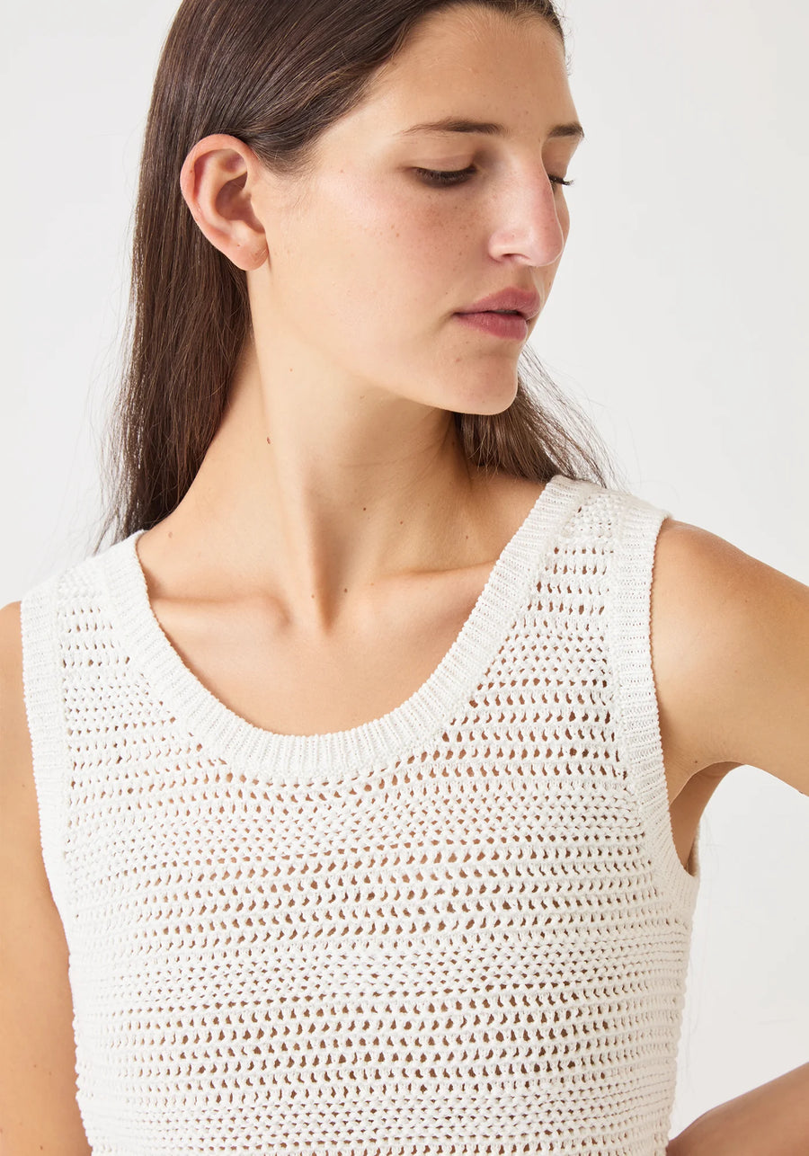 Taylor Cotton Top - Off-White