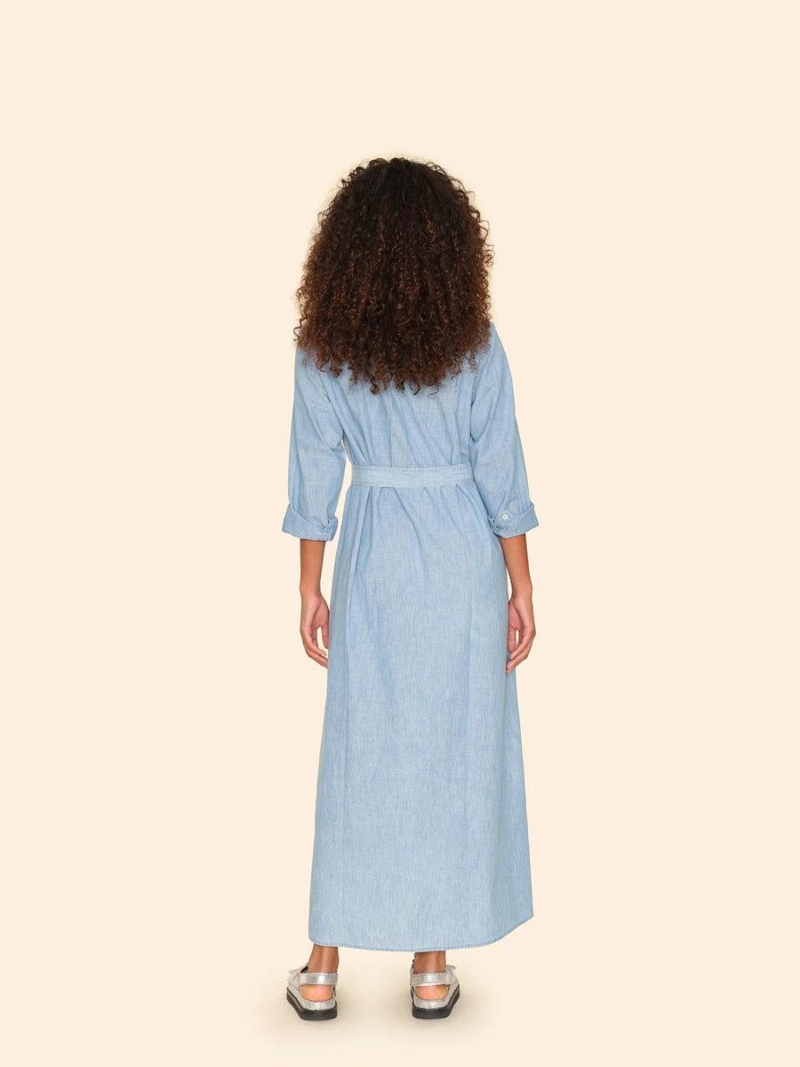 Bowen Dress - Dusty Blue