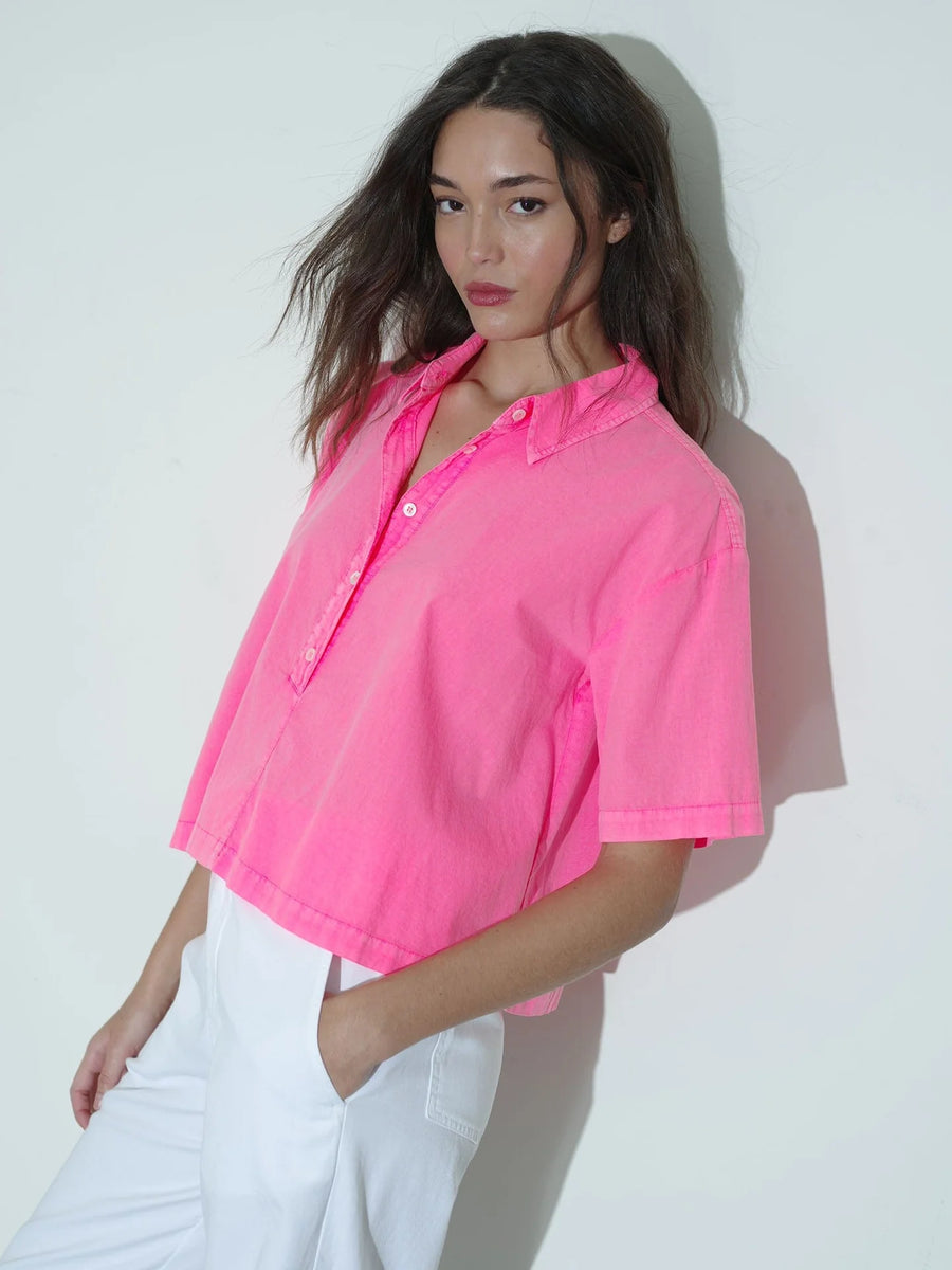Ansel Top - Neon Pink