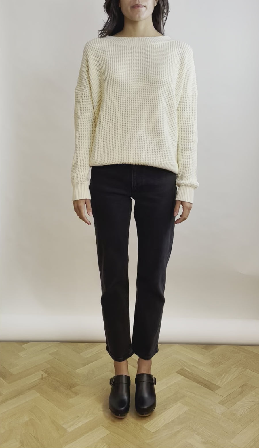 Daily Sweater - Ivory Organic