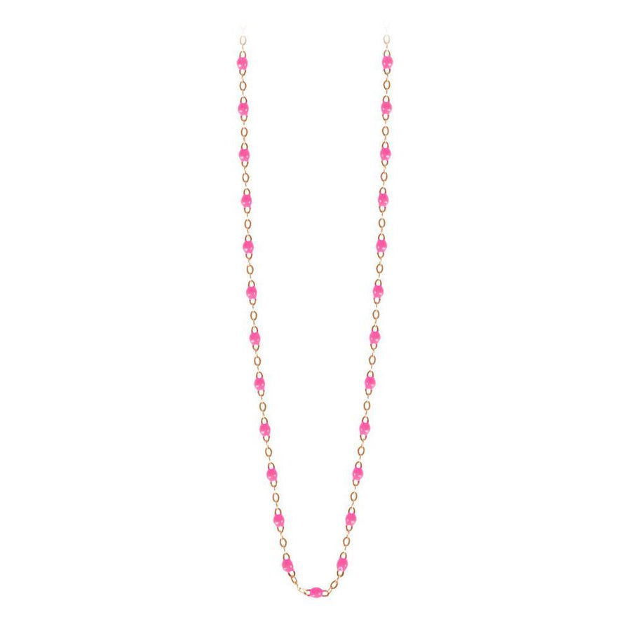 16.5" Classic Gigi Necklace - Pink + Yellow Gold