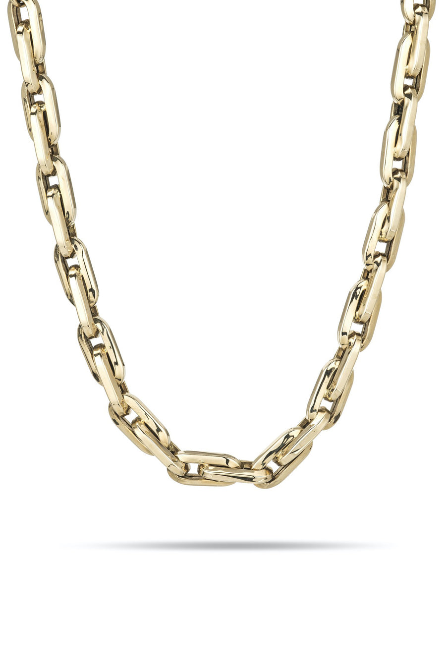 Thick Cable Chain Necklace - Yellow Gold