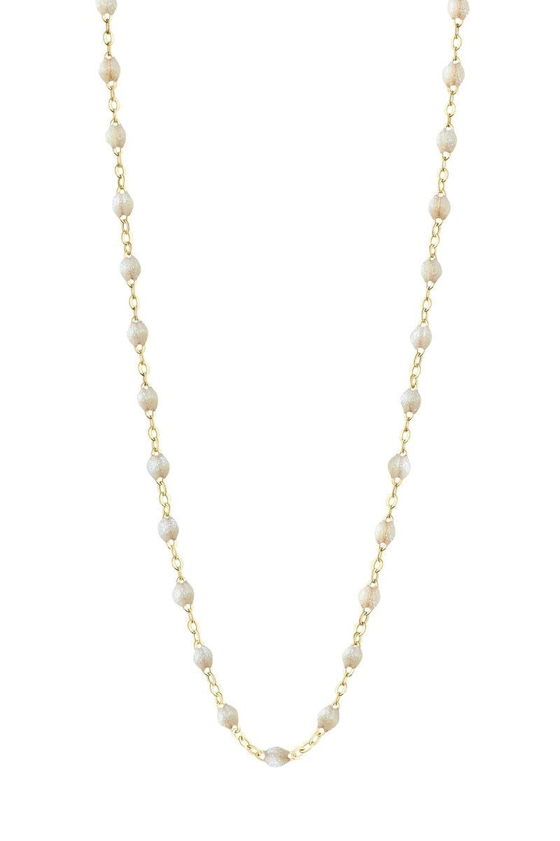 16.5" Classic Gigi Necklace - Opal + Yellow Gold