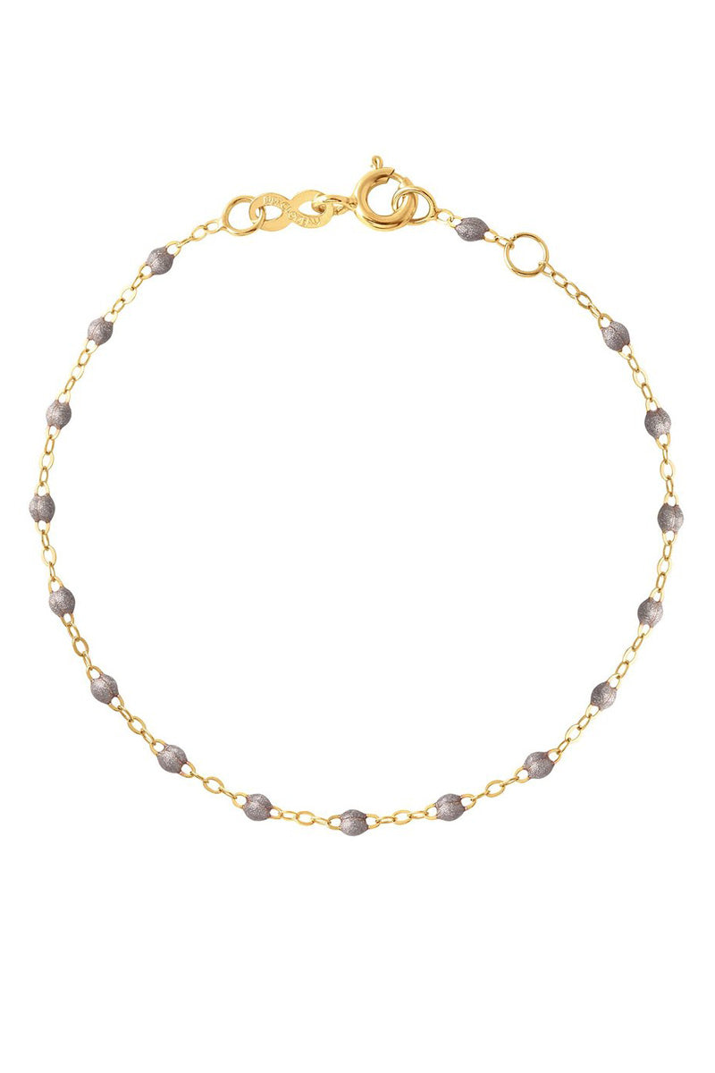 6.7" Classic Gigi Bracelet - SILVER + YELLOW GOLD